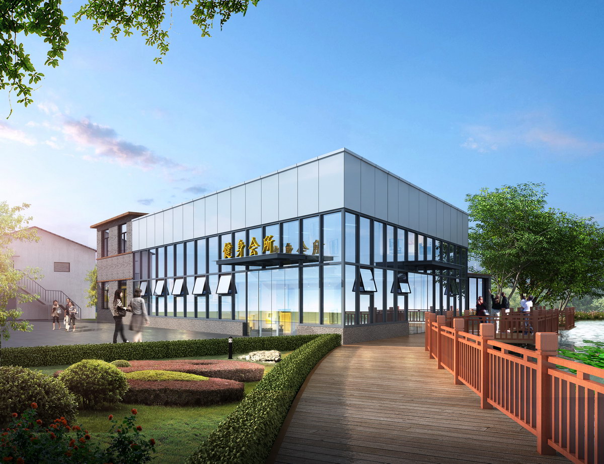 健身會所效果圖 健身會所效果圖