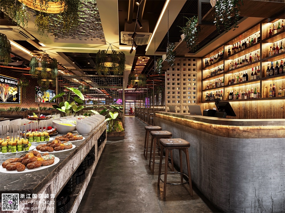 自助燒烤餐廳裝修該怎么設計？